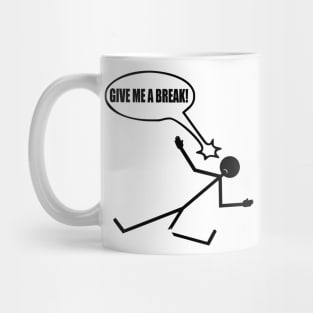 Funny and Humerous Comic Stickman Mug